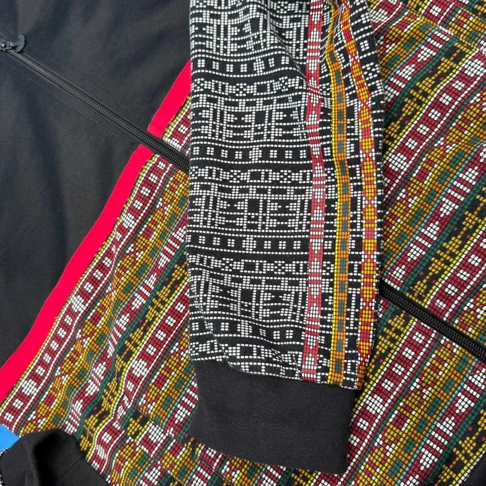 Adidas Pharrell‎ Williams Track Jacket Multicolor Pattern Mens Small